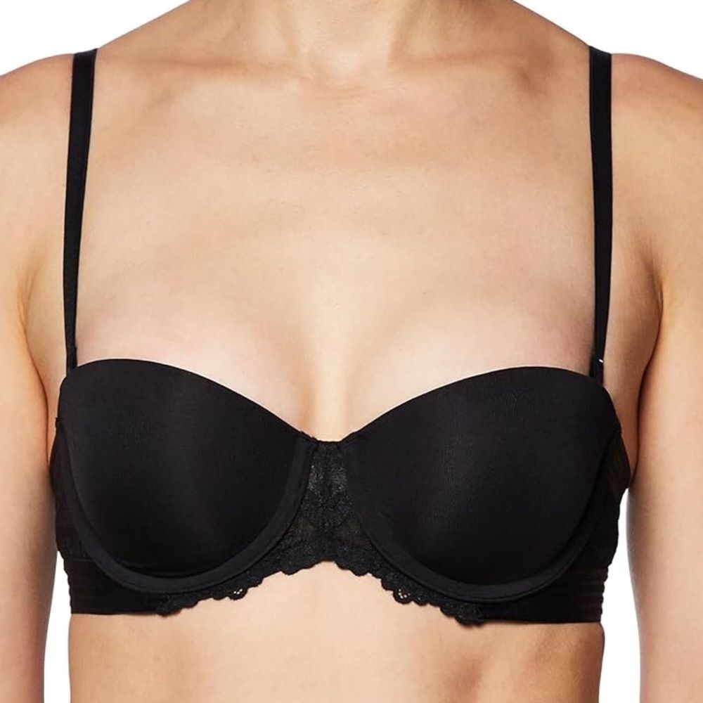 NWT Maidenform Black Multiway Convertible strap push up bra 34A
